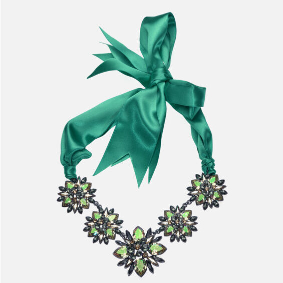 Necklace Filini Collection Felina Green - Green