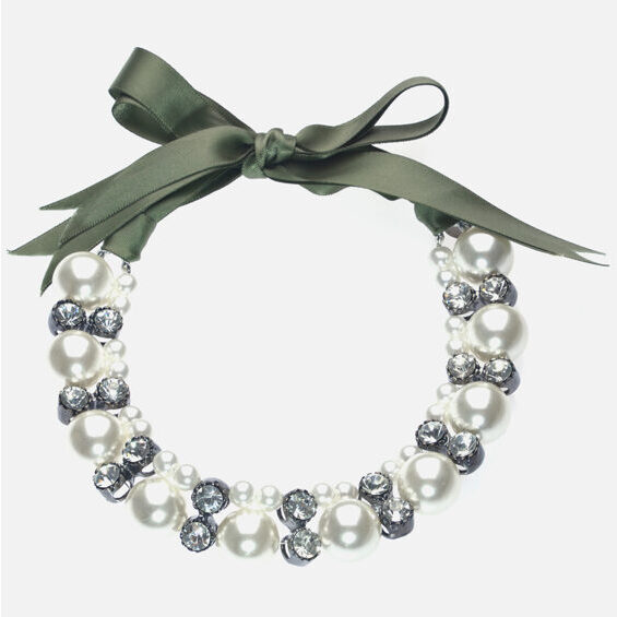 Necklace Filini Collection Perla White - Olive