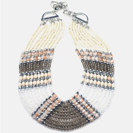 Necklace Filini Collection Cobra Necklace Beige