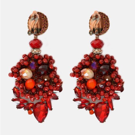 Earring Filini Collection Jil Red