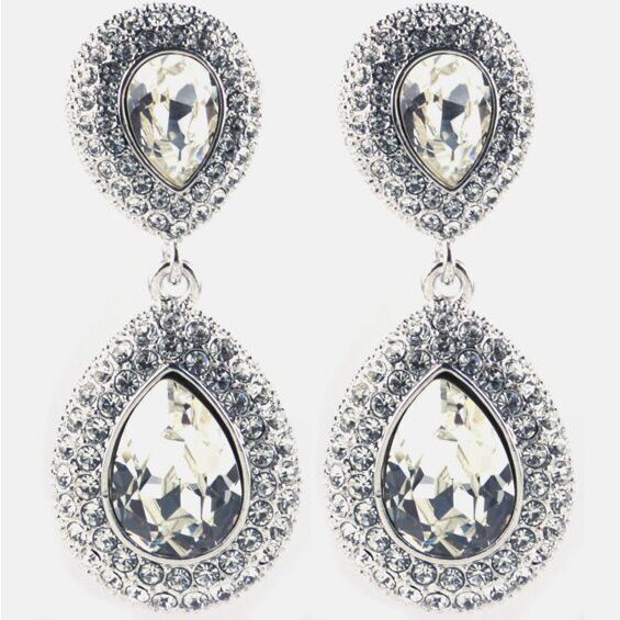 Earring Filini Collection Frida crystal/silver