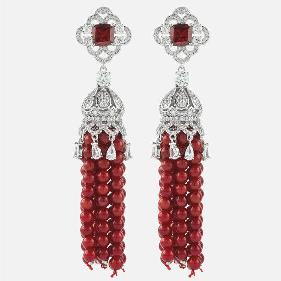 Earring Filini Collection Novia Red