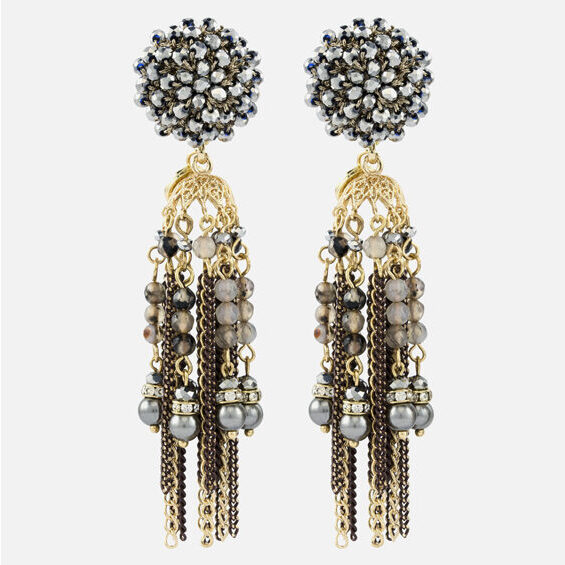 Earring Filini Collection Chandellier Brown