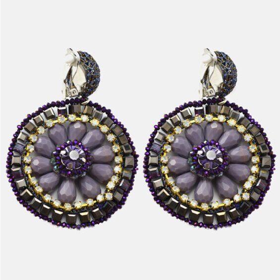 Earring Filini Collection Mina Purple