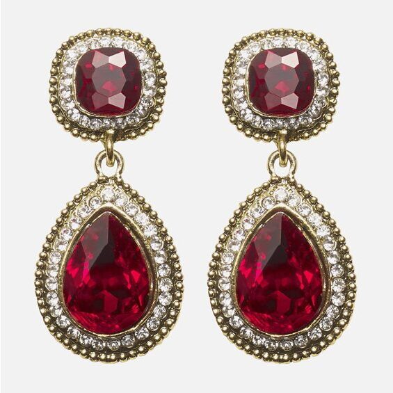 Earring Filini Collection Eliza Red