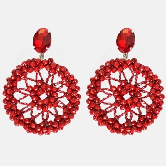 Earring Filini Collection Paqui Red