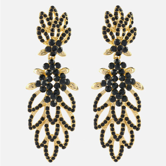 Earring Filini Collection Sesame Black/Gold