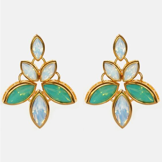 Earring Filini Collection Eloise Turquoise/White