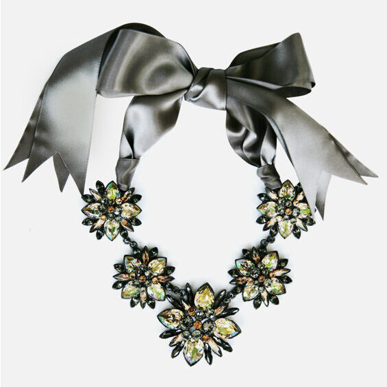 Necklace Filini Collection Felina Green - Khaki