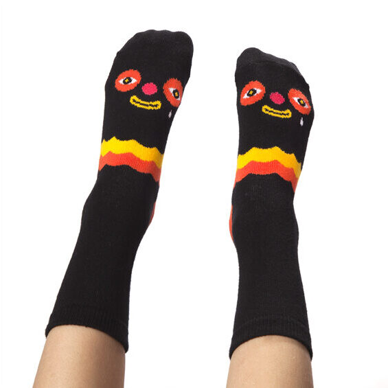 Chatty Feet Motif Socks - Kloss Jr