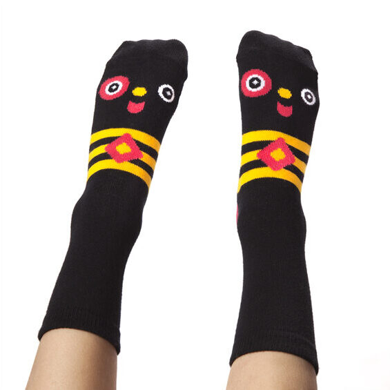 Chatty Feet motif socks - Meggy Jr
