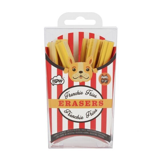 Pups To Go Frenchie Fries Eraser / French fries erasers