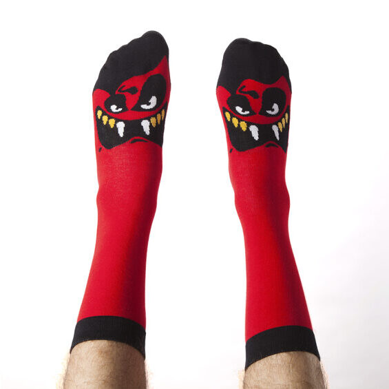 Chatty Feet motif socks - Mr. Zukkato