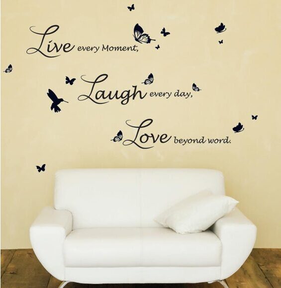 Wall tattoo Lucida Live Laugh Love wall sticker