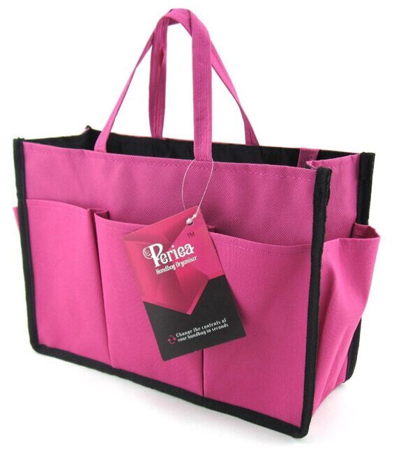 Bag in Bag pink/black