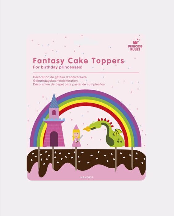 Fantasy Cake Toppers / Geburtstagskuchendekoration