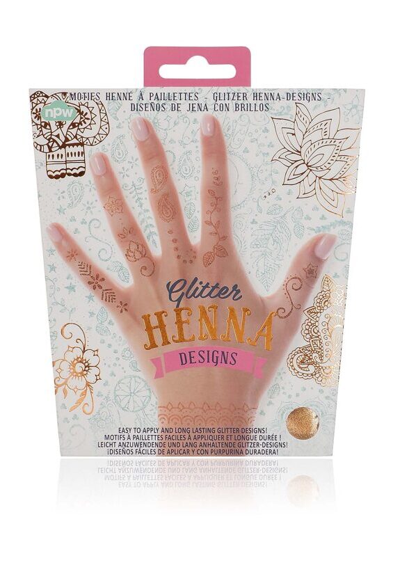 Henna Glitter Tattoos