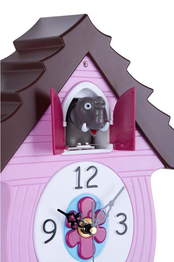 Wanduhr Elefant - EleCoo Clock
