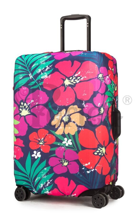 Suitcase cover Bold Flowers Medium (55-60 cm)