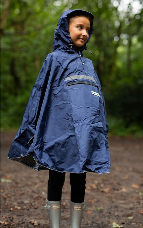The People's KIDS Hardy Navy Poncho Small