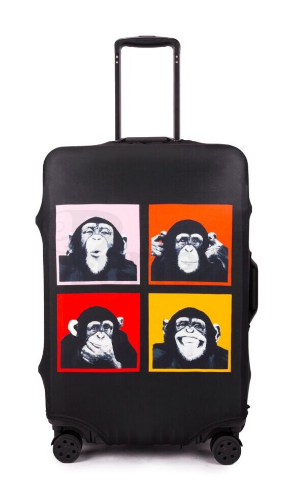 Suitcase cover Monkey Large (65-70 cm)