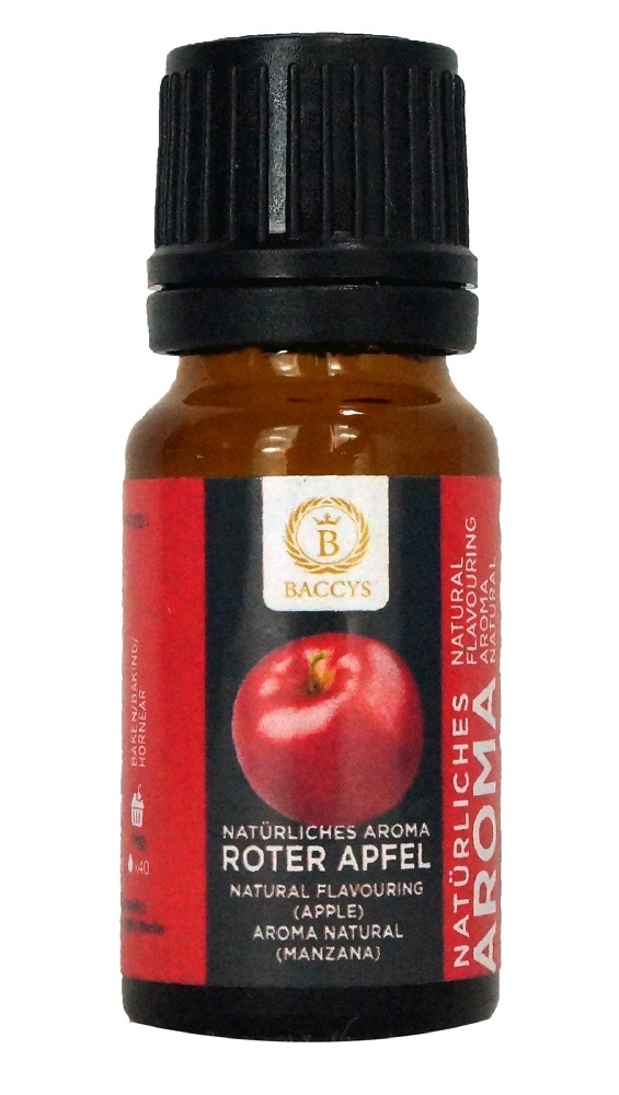 Arôme naturel - Pomme rouge - 10 ml