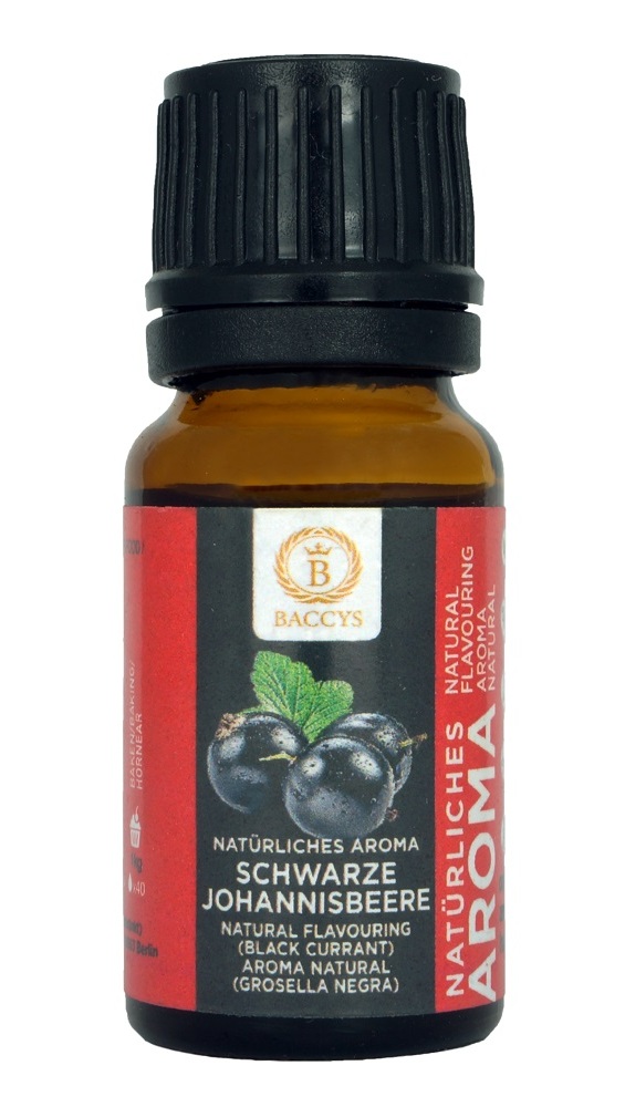 Natürliches Aroma - Schwarze Johannisbeere - 10 ml