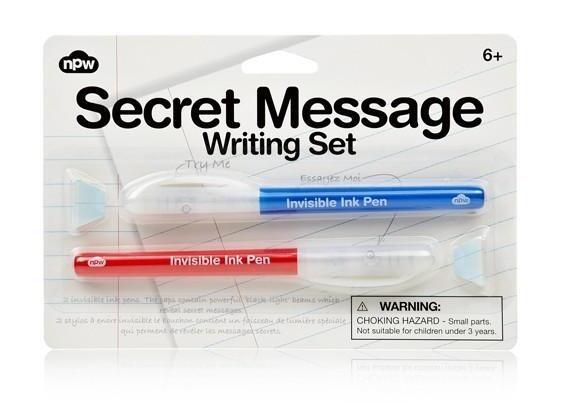 Secret Message Set - Coloured pencil