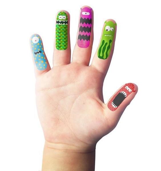 Finger Monster - Finger Tattoo