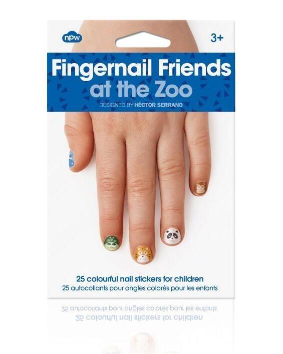 Fingernail Friends - At the Zoo